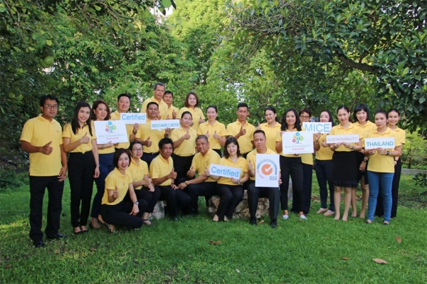 ดุสิตธานี พัทยา ผ่านการรับรองมาตรฐาน ISO14001:2015