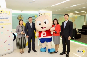 “depa” จับมือ “ไมโครซอฟท์” ชวน “บรรลือสาส์น&quot; ส่งคาแรคเตอร์ไทยยอดนิยม “ปังปอนด์” สู่แพลตฟอร์มการเรียนรู้ทักษะแห่งอนาคต กับ โครงการ Coding Thailand