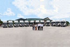 Scania ส่งมอบรถรุ่นใหม่ 12 คันให้กับบ.เจนทะเล