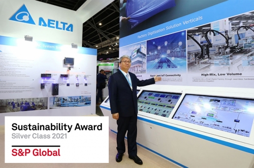 Delta คว้า SAM Silver Class Sustainability Award 2021